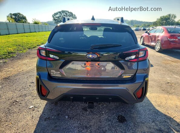 4S4GUHF69R3842341 2024 SUBARU CROSSTREK Charcoal Widok z tyłu