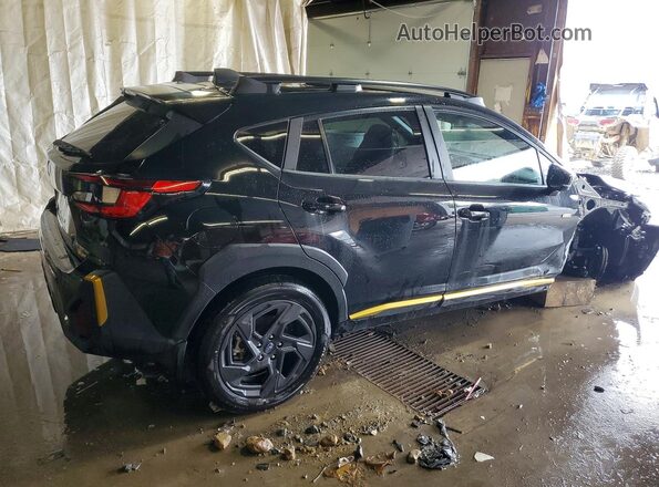 4S4GUHF69S3736364 2025 SUBARU CROSSTREK Black Задня права чверть