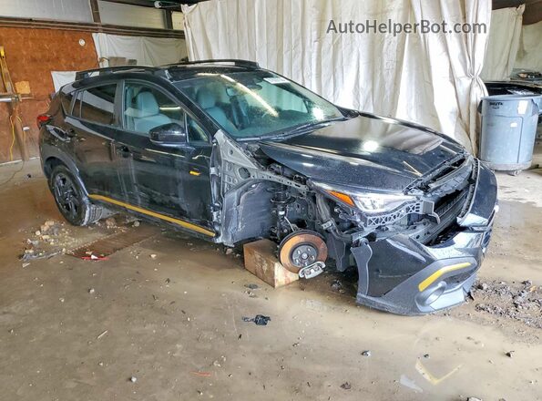 4S4GUHF69S3736364 2025 SUBARU CROSSTREK Black Передня права чверть