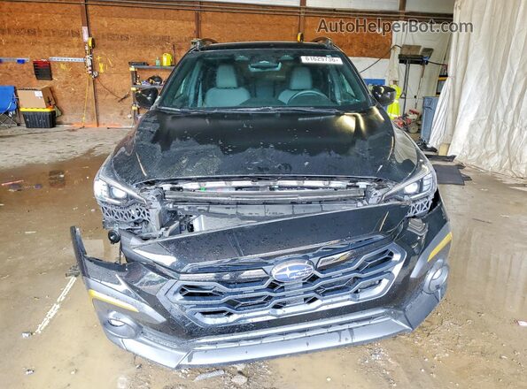 4S4GUHF69S3736364 2025 SUBARU CROSSTREK Black Вид спереду