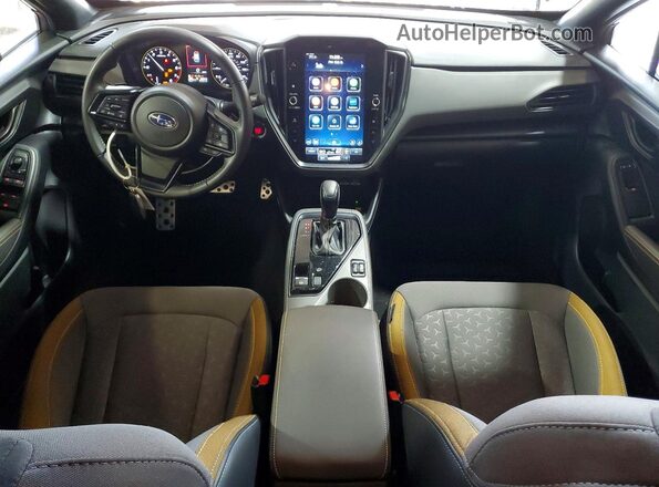 4S4GUHF69S3736364 2025 SUBARU CROSSTREK Black Вид панелі приладів