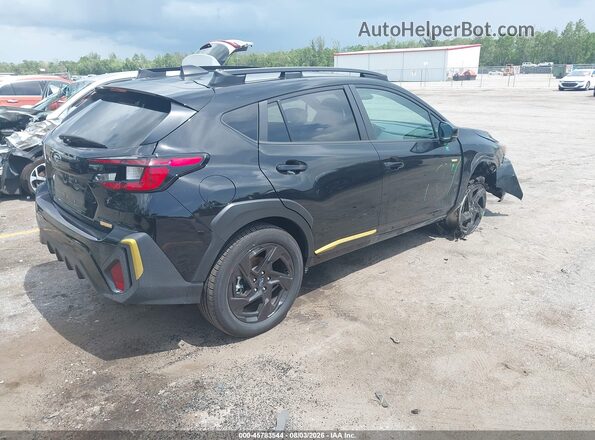 4S4GUHF69T3732168 2026 SUBARU CROSSTREK Black Tył prawy
