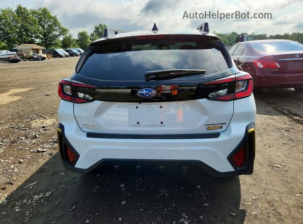 4S4GUHF6XR3711645 2024 SUBARU CROSSTREK Белый Вид сзади