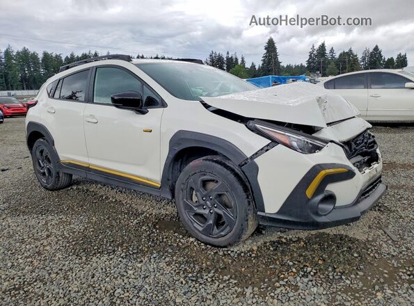 4S4GUHF6XR3769769 2024 SUBARU CROSSTREK White წინა მარჯვენა