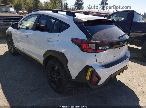 4S4GUHF6XR3813043 2024 SUBARU CROSSTREK Белый Задняя левая четверть