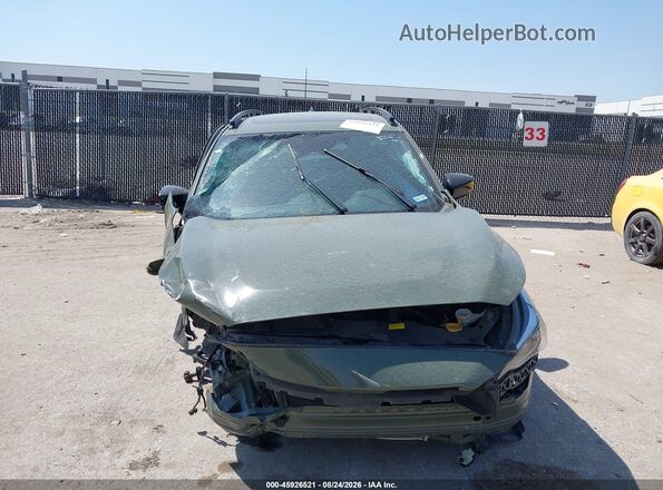 4S4GUHF6XS3712462 2025 SUBARU CROSSTREK Green Սարքավորումների վահանակի տեսք