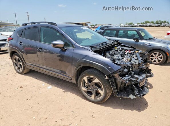 4S4GUHL62S3733455 2025 SUBARU CROSSTREK Gray Առջևի աջ