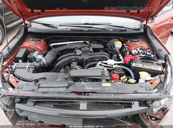 4S4GUHL62S3740969 2025 SUBARU CROSSTREK Orange უკანა ხედი