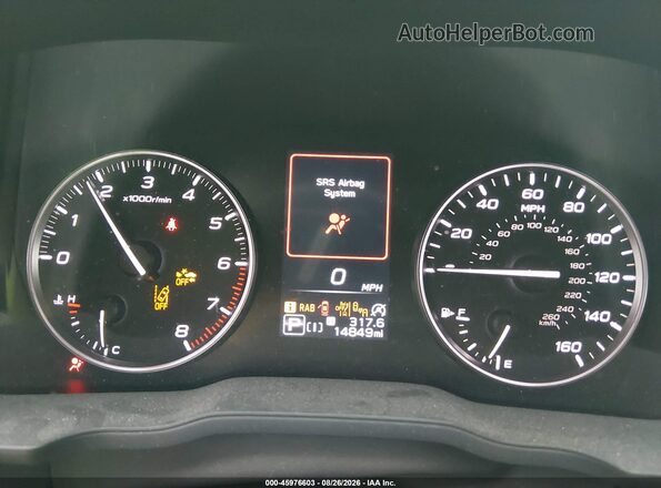 4S4GUHL62S3740969 2025 SUBARU CROSSTREK Orange უკანა სავარძლების ხედი