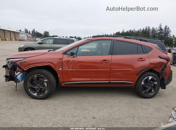 4S4GUHL62S3740969 2025 SUBARU CROSSTREK Orange 