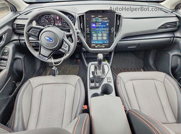 4S4GUHL66S3740103 2025 SUBARU CROSSTREK Серый Вид панели приборов