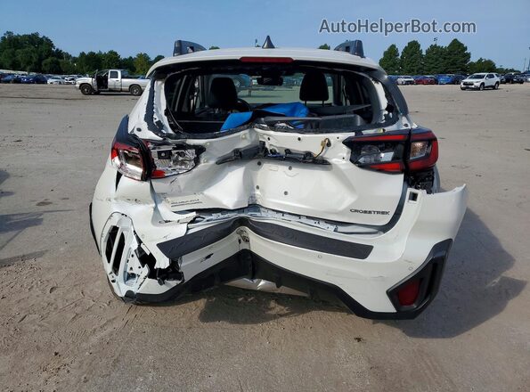 4S4GUHL66S3752946 2025 SUBARU CROSSTREK White უკანა ხედი