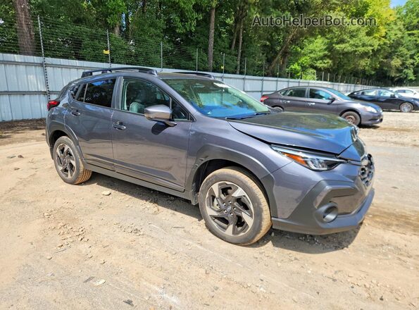 4S4GUHM60S3719939 2025 SUBARU CROSSTREK Gray Przód prawy
