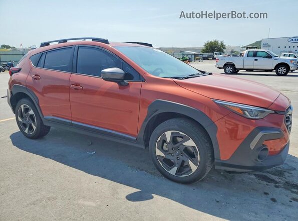 4S4GUHM60S3751287 2025 SUBARU CROSSTREK Orange Առջևի աջ