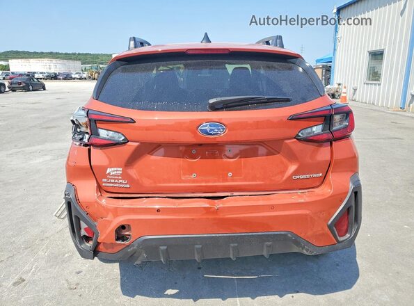 4S4GUHM60S3751287 2025 SUBARU CROSSTREK Orange Հետևի տեսք
