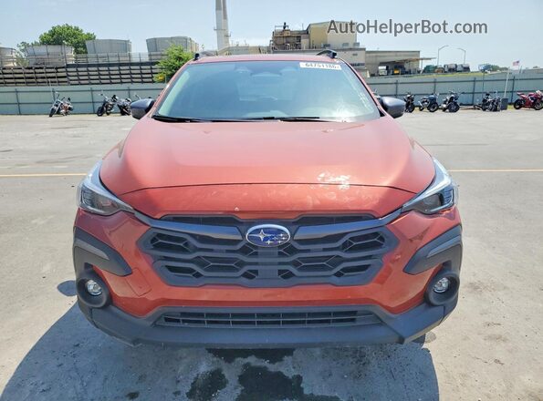 4S4GUHM60S3751287 2025 SUBARU CROSSTREK Orange Դիմացի տեսք