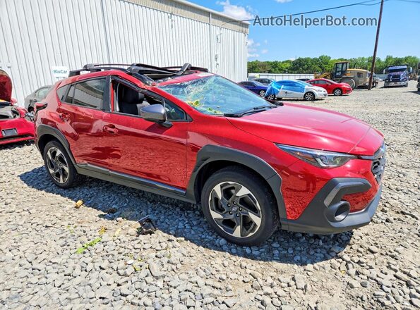 4S4GUHM61R3702707 2024 SUBARU CROSSTREK Red წინა მარჯვენა