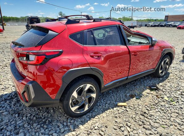 4S4GUHM61R3702707 2024 SUBARU CROSSTREK Red უკანა მარჯვენა