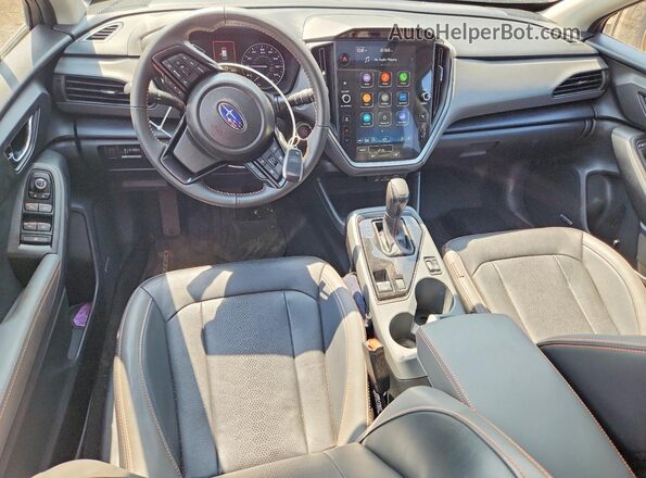 4S4GUHM61R3787872 2024 SUBARU CROSSTREK Black Առջևի վահանակի տեսք
