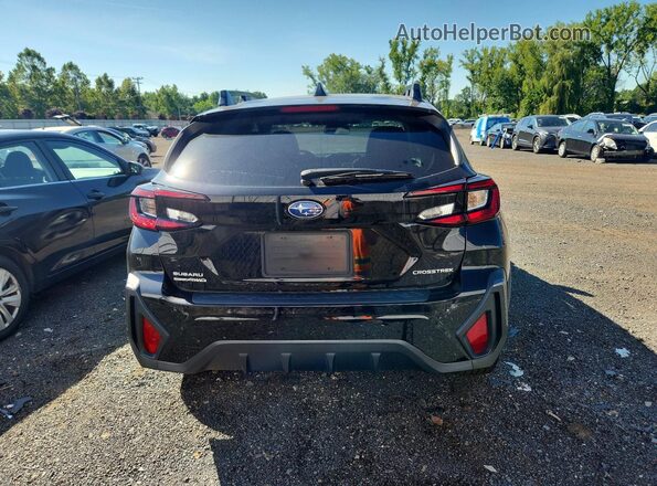 4S4GUHM61R3787872 2024 SUBARU CROSSTREK Black Вид ззаду