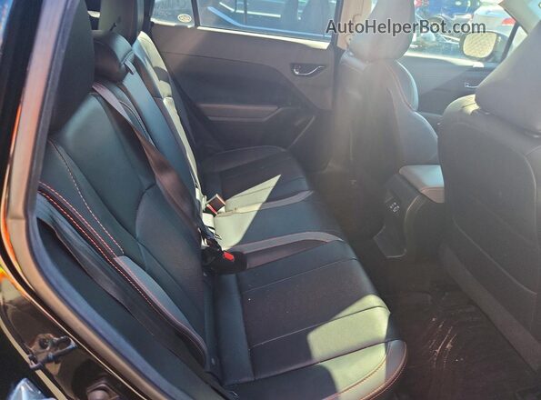 4S4GUHM61R3787872 2024 SUBARU CROSSTREK Black Вид задніх сидінь