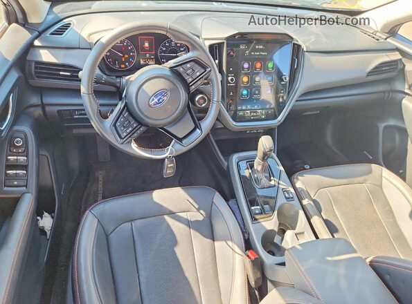 4S4GUHM61R3787872 2024 SUBARU CROSSTREK Black Вид панелі приладів