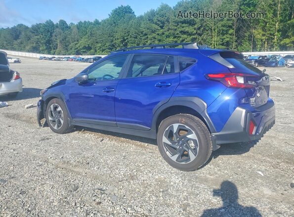 4S4GUHM62R3718057 2024 SUBARU CROSSTREK Blue Tył lewy