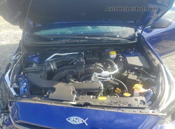 4S4GUHM62R3718057 2024 SUBARU CROSSTREK Blue Widok wnętrza z tyłu