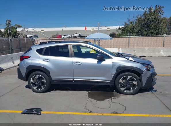 4S4GUHM62R3719340 2024 SUBARU CROSSTREK Серебряный Панорамный вид салона 360°