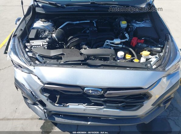 4S4GUHM62R3719340 2024 SUBARU CROSSTREK Серебряный Вид сзади