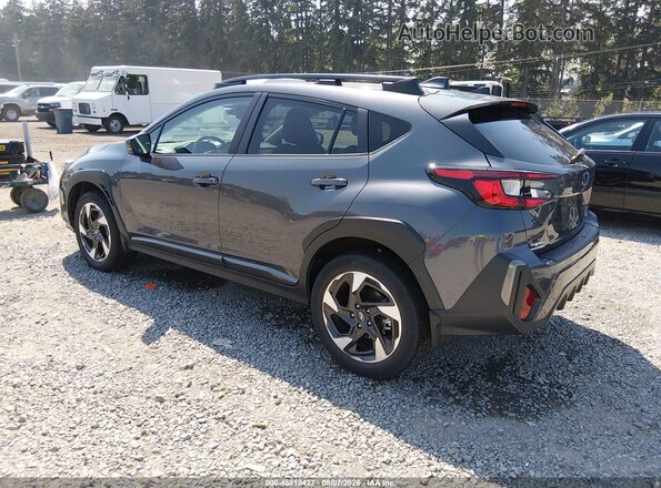 4S4GUHM62S3714337 2025 SUBARU CROSSTREK Gray უკანა მარცხენა