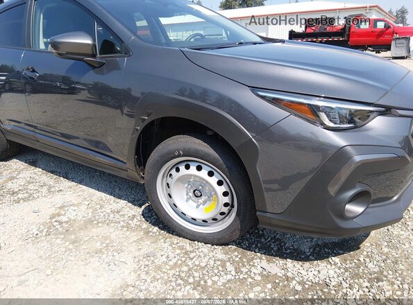 4S4GUHM62S3714337 2025 SUBARU CROSSTREK Gray წინა ხედი