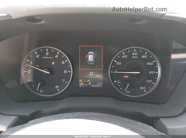 4S4GUHM62S3714337 2025 SUBARU CROSSTREK Gray უკანა სავარძლების ხედი