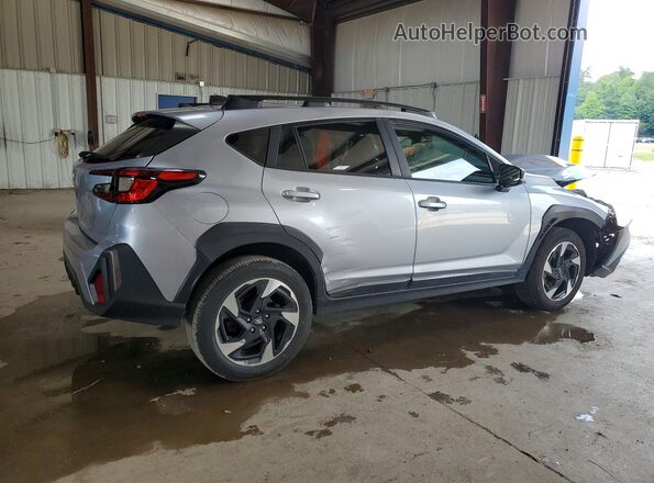 4S4GUHM65R3782397 2024 SUBARU CROSSTREK Silver Tył prawy