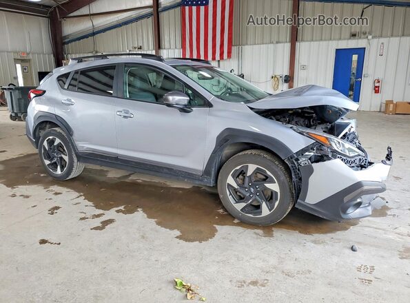4S4GUHM65R3782397 2024 SUBARU CROSSTREK Silver Przód prawy