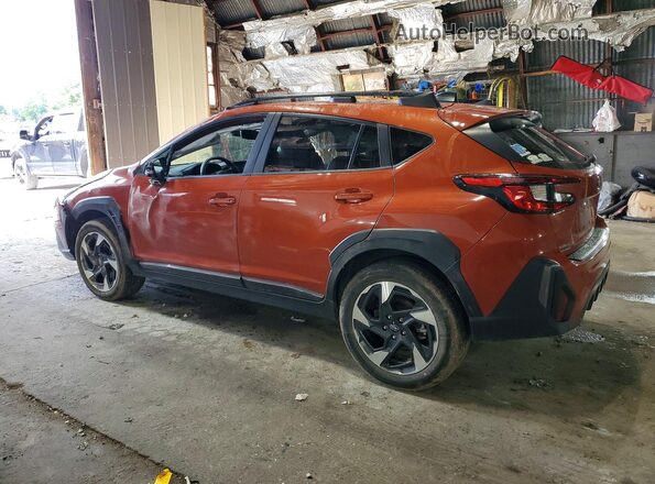 4S4GUHM66R3790167 2024 SUBARU CROSSTREK Orange Задня ліва чверть