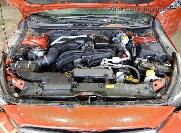 4S4GUHM66R3790167 2024 SUBARU CROSSTREK Orange Вид задньої частини салону