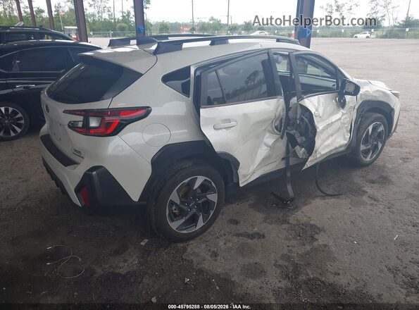 4S4GUHM66S3726250 2025 SUBARU CROSSTREK White Հետևի աջ