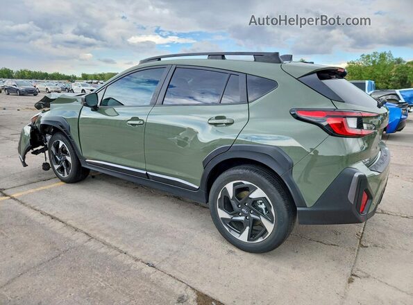 4S4GUHM68R3732822 2024 SUBARU CROSSTREK Green Հետևի ձախ