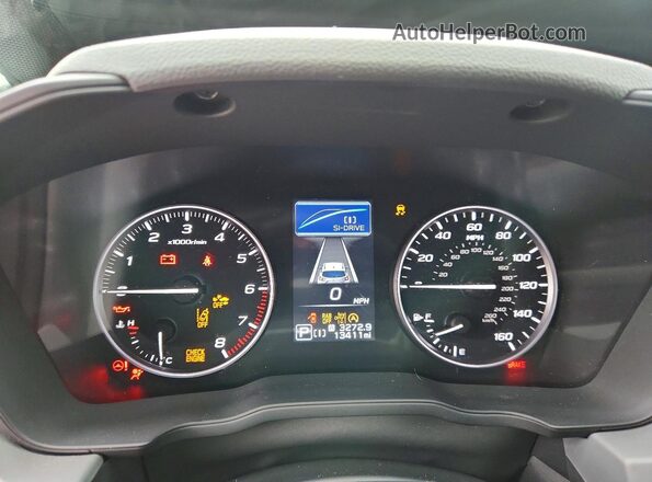 4S4GUHM68R3732822 2024 SUBARU CROSSTREK Green Սարքավորումների վահանակի տեսք