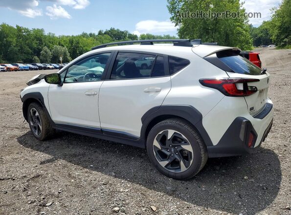 4S4GUHM68R3781910 2024 SUBARU CROSSTREK White Задня ліва чверть