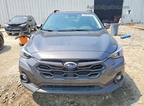 4S4GUHM68S3705626 2025 SUBARU CROSSTREK Silver წინა ხედი