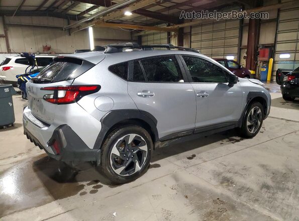4S4GUHM69R3818768 2024 SUBARU CROSSTREK Silver Tył prawy