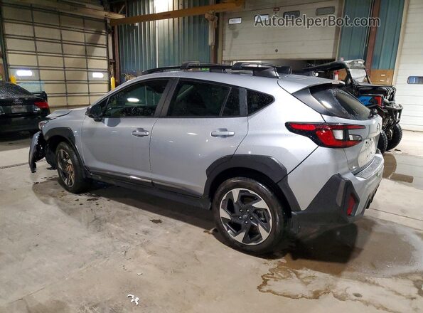 4S4GUHM69R3818768 2024 SUBARU CROSSTREK Silver Tył lewy