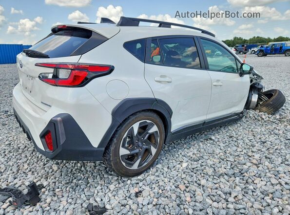4S4GUHM69S3703111 2025 SUBARU CROSSTREK Белый Задняя правая четверть