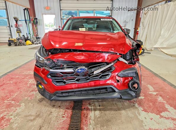 4S4GUHM6XR3716489 2024 SUBARU CROSSTREK Red Widok z przodu