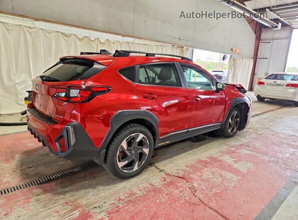 4S4GUHM6XR3716489 2024 SUBARU CROSSTREK Red Tył prawy