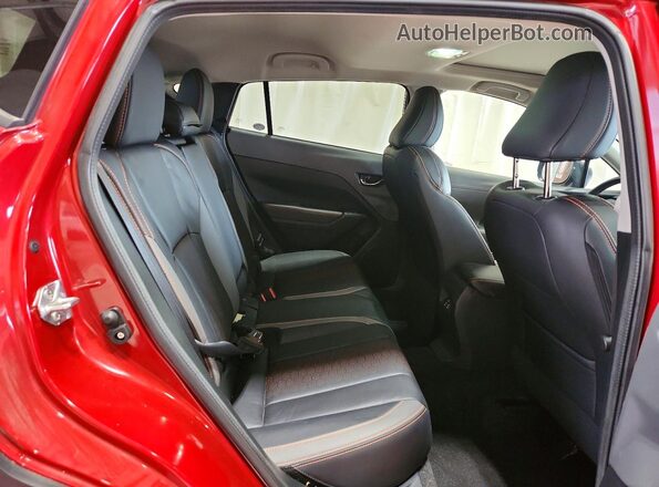 4S4GUHM6XR3716489 2024 SUBARU CROSSTREK Red Widok wnętrza z tyłu