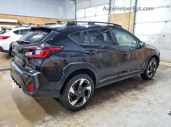 4S4GUHM6XR3794559 2024 SUBARU CROSSTREK Black Trasero derecho