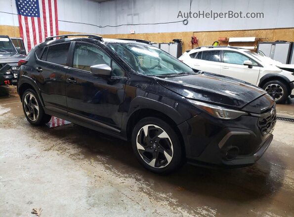 4S4GUHM6XR3794559 2024 SUBARU CROSSTREK Black Delantero derecho